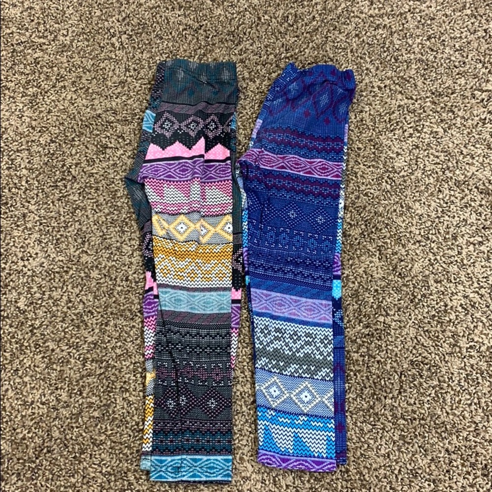 Girls leggings size 5/6